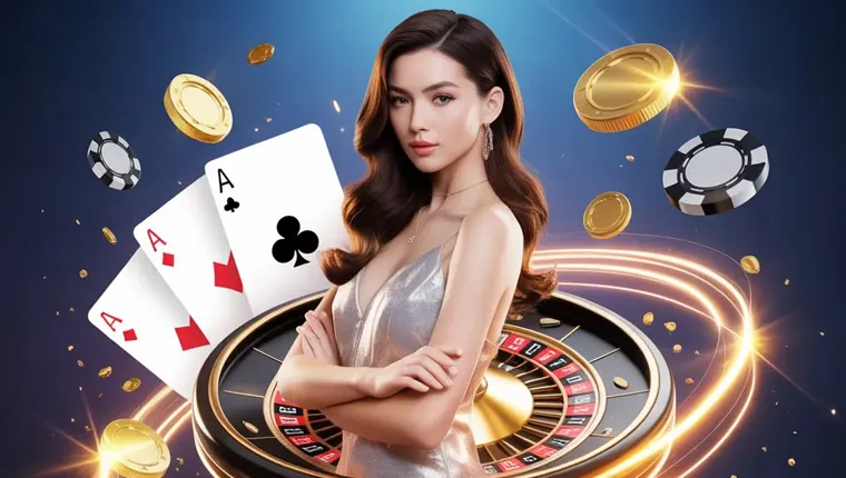 Nustar live casino table with a professional dealer